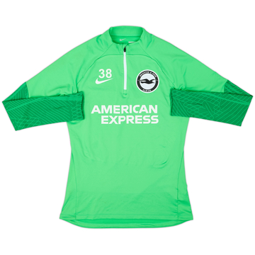 2022-23 Brighton Player Issue Nike 1/4 Zip Training Top #38 - 8/10 - (S)