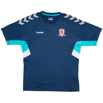 2018-19 Middlesbrough Hummel Training Shirt - 9/10 - (L)