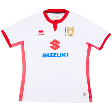 2017-18 MK Dons Home Shirt - 9/10 - (XXL)