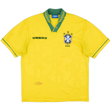 1993-94 Brazil Home Shirt - 5/10 - (M)