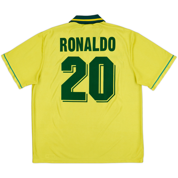 1994 Brazil Home Shirt Ronaldo #20 - 6/10 - (XL)