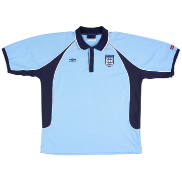 2002-04 England Umbro Polo Shirt - 6/10 - (XL)