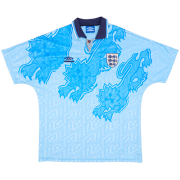 1992-93 England Third Shirt - 9/10 - (XL)