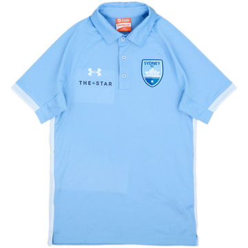 2022-23 Sydney FC Under Armour Polo Shirt - 8/10 - (XS)