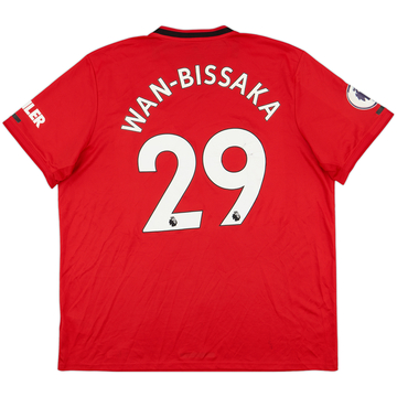 2019-20 Manchester United Home Shirt Wan-Bissaka #29 - 6/10 - (XXL)