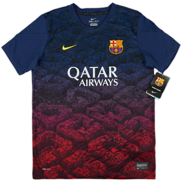 2014-15 Barcelona Nike Training Shirt (L.Boys)