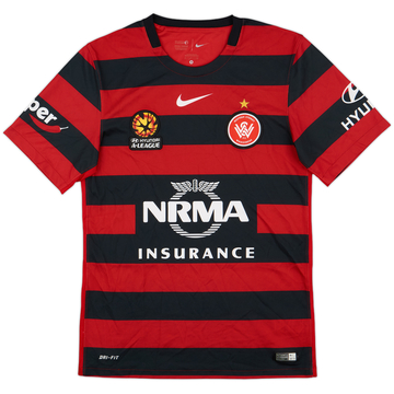 2015-16 Western Sydney Wanderers Home Shirt - 8/10 - (S)