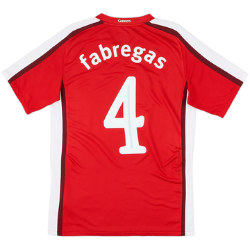 2008-10 Arsenal Home Shirt Fabregas #4 - 8/10 - (S)