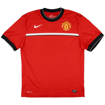 2011-12 Manchester United Nike Training Shirt - 7/10 - (L)