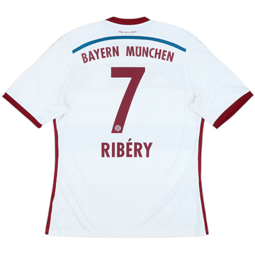 2014-15 Bayern Munich Away Shirt Ribery #7 - 8/10 - (L)