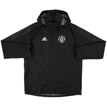 2018-19 Manchester United adidas Hooded Rain Jacket - 5/10 - (L)