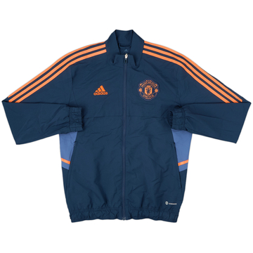 2022-23 Manchester United adidas Track Jacket - 8/10 - (S)