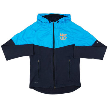 2012-13 Barcelona Nike Hooded Rain Jacket - 6/10 - (M)