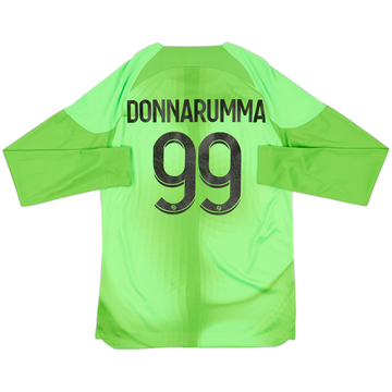 2022-23 Paris Saint-Germain GK Shirt Donnarumma #99 - 10/10 - (S)