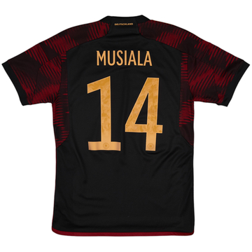 2022-23 Germany Away Shirt Musiala #14 - 10/10 - (M)