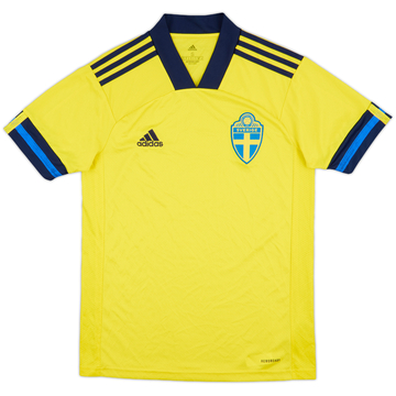 2020-21 Sweden Home Shirt - 7/10 - (M)