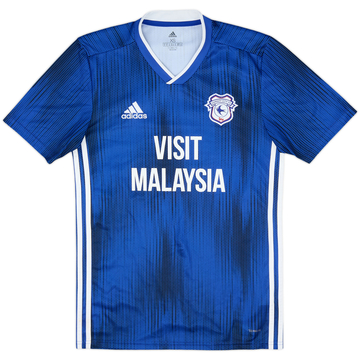 2019-20 Cardiff City Home Shirt - 9/10 - (XS)