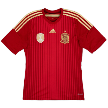 2013-15 Spain Home Shirt - 7/10 - (S)