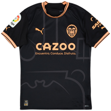 2022-23 Valencia Away Shirt - 8/10 - (S)