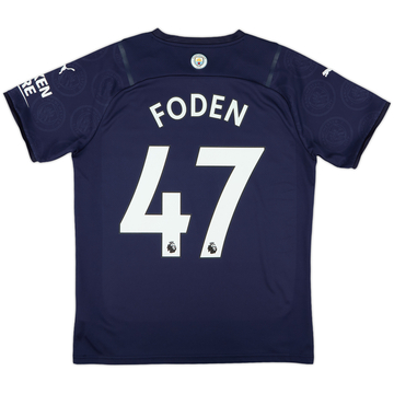 2021-22 Manchester City Third Shirt Foden #47 - 10/10 - (M)