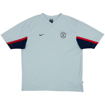 2003-04 Manchester United Nike Training Shirt - 8/10 - (L)