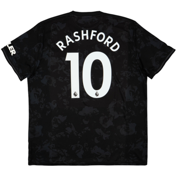2019-20 Manchester United Third Shirt Rashford #10 - 7/10 - (XL)