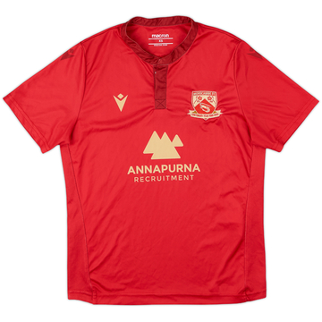 2020-21 Morecambe Home Shirt - 8/10 - (XS)