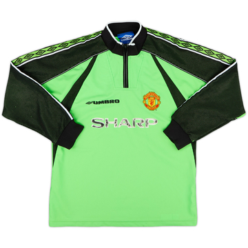 1998-99 Manchester United GK Shirt - 5/10 - (Y)