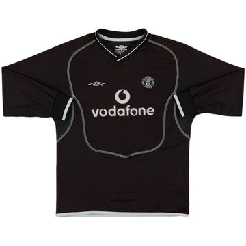 2000-02 Manchester United GK Shirt - 8/10 - (L.Boys)