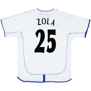 2001-03 Chelsea Away Shirt Zola #25 - 6/10 - (L)