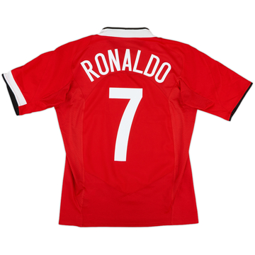 2004-06 Manchester United Home Shirt Ronaldo #7 - 6/10 - (S)