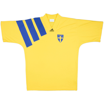1992-94 adidas Template Training Shirt (Sweden) - 8/10 - (L)