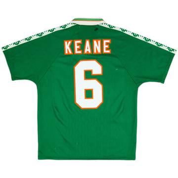 1994 Ireland Home Shirt Keane #6 - 6/10 - (L)