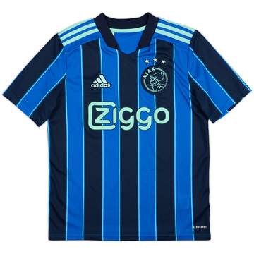 2021-22 Ajax Away Shirt - 7/10 - (L.Boys)