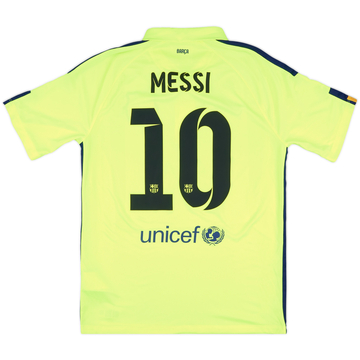 2014-15 Barcelona Third Shirt Messi #10 - 8/10 - (M)