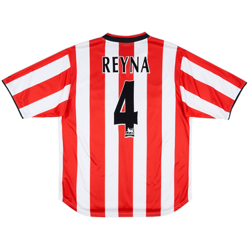 2000-02 Sunderland Home Shirt Reyna #4 - 6/10 - (L)
