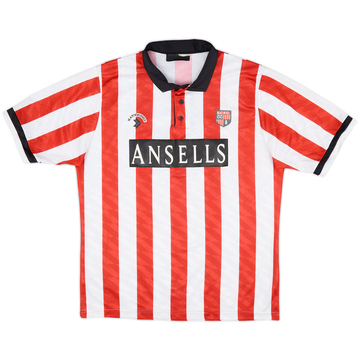 1990-92 Stoke City Home Shirt - 8/10 - (L)