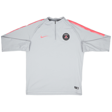 2018-19 Paris Saint-Germain Nike 1/4 Zip Drill Top - 5/10 - (XL)