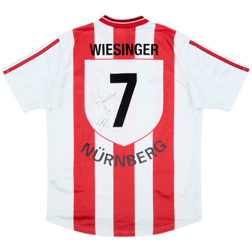 1998-99 Nurnberg Home Shirt Wiesinger #7 - 8/10 - (Y)