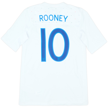 2010-11 England Home Shirt Rooney #10 (M)