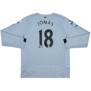 2014-15 Newcastle Away L/S Shirt Jonas #18 (L)