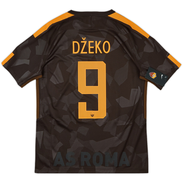 2017-18 Roma Third Shirt Dzeko #9 (M)