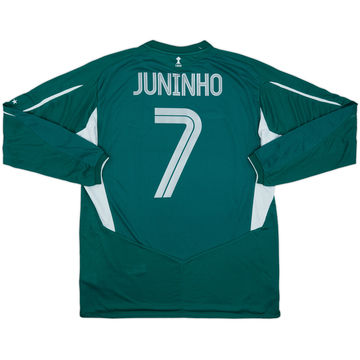 2004-05 Celtic Away L/S Shirt Juninho #7 (XL)