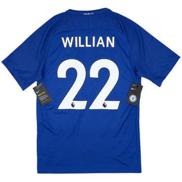 2017-18 Chelsea Home Shirt Willian #22 (M)