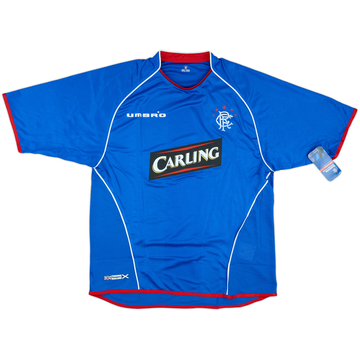 2005-06 Rangers Home Shirt (L)
