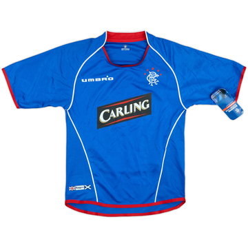 2005-06 Rangers Home Shirt (7-8 Years)