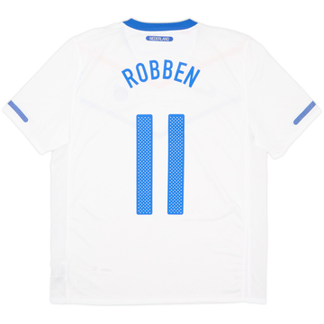 2010-11 Netherlands Away Shirt Robben #11 (L)