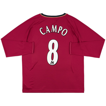 2006-08 Bolton Away L/S Shirt Campo #8 (XL)