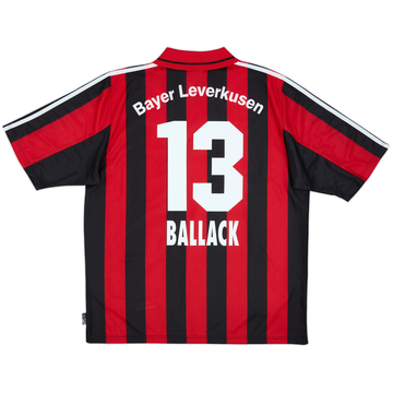 2000-01 Bayer Leverkusen Home Shirt Ballack #13 (XL)