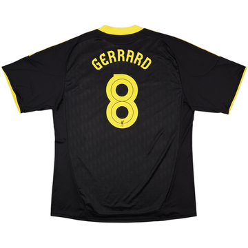 2010-11 Liverpool Third Shirt Gerrard #8 (3XL)